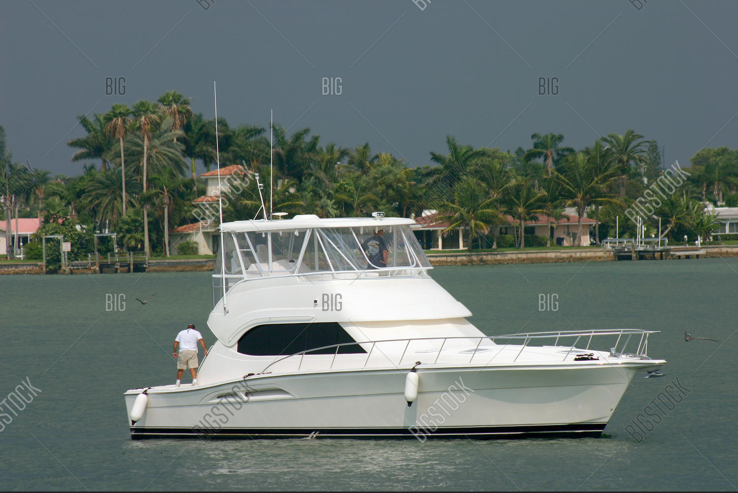 broken down yacht